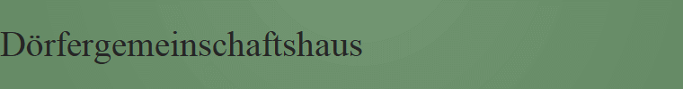Drfergemeinschaftshaus
