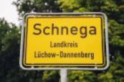 Ortsschild Schnega